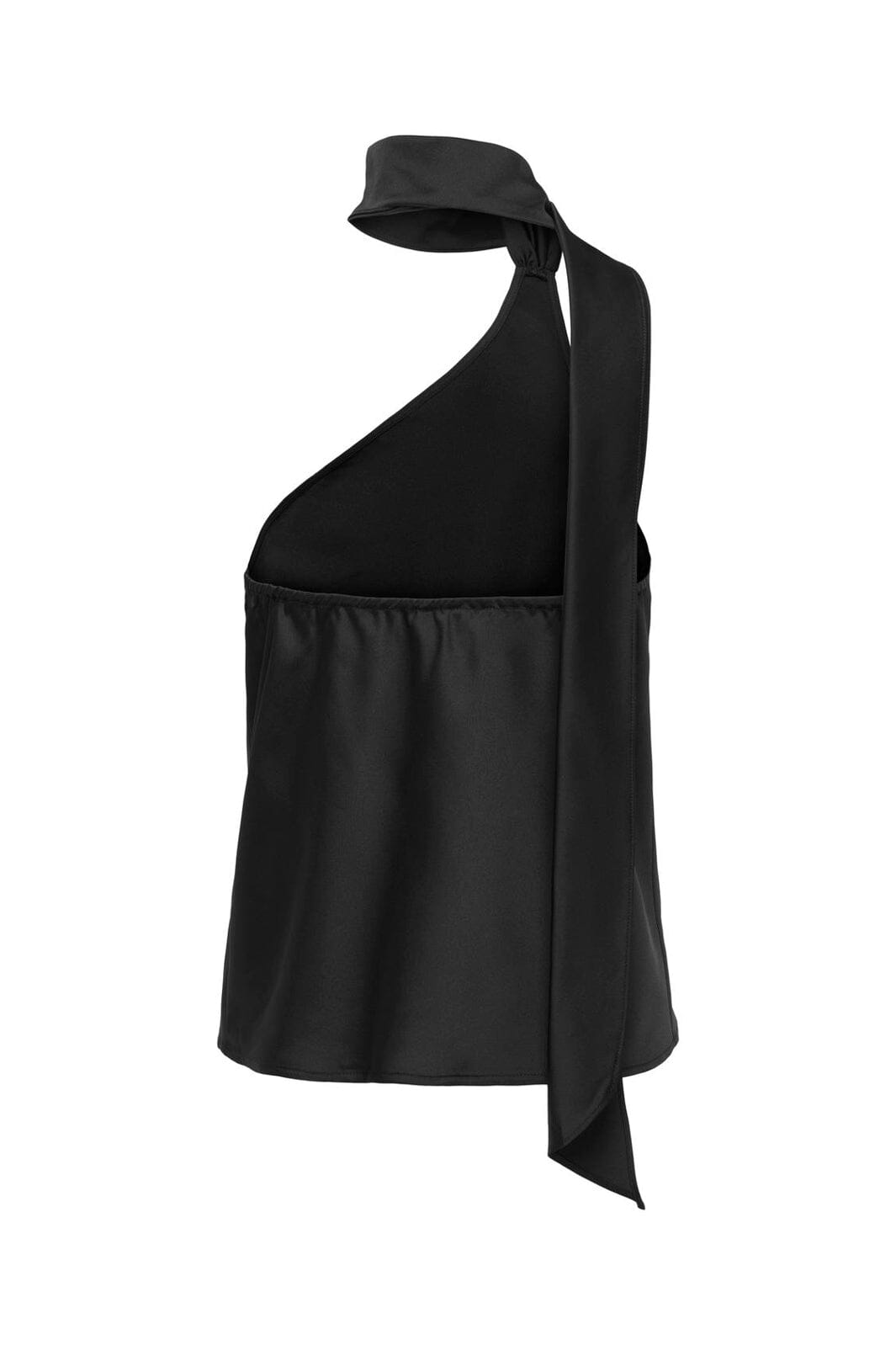 Only - Onlamara Chigo S/L Scarf Top - 5102293 Black