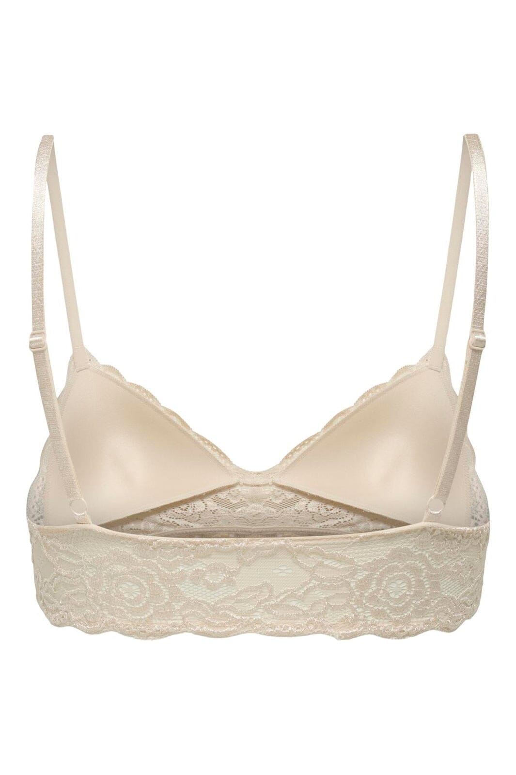 Only - Onlchloe Lace Padded Bralette Acc - 4816304 Peach Taffy