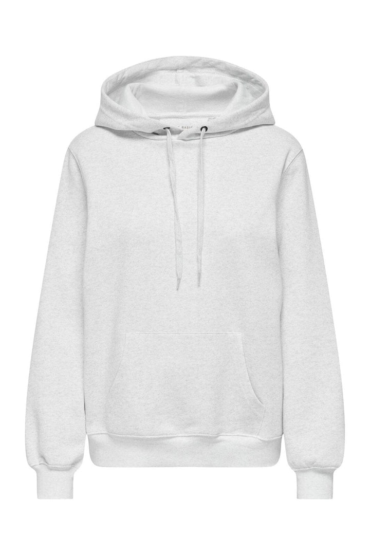 Only - Onldaze L/S Hood Swt - 4524077 Light Grey Melange