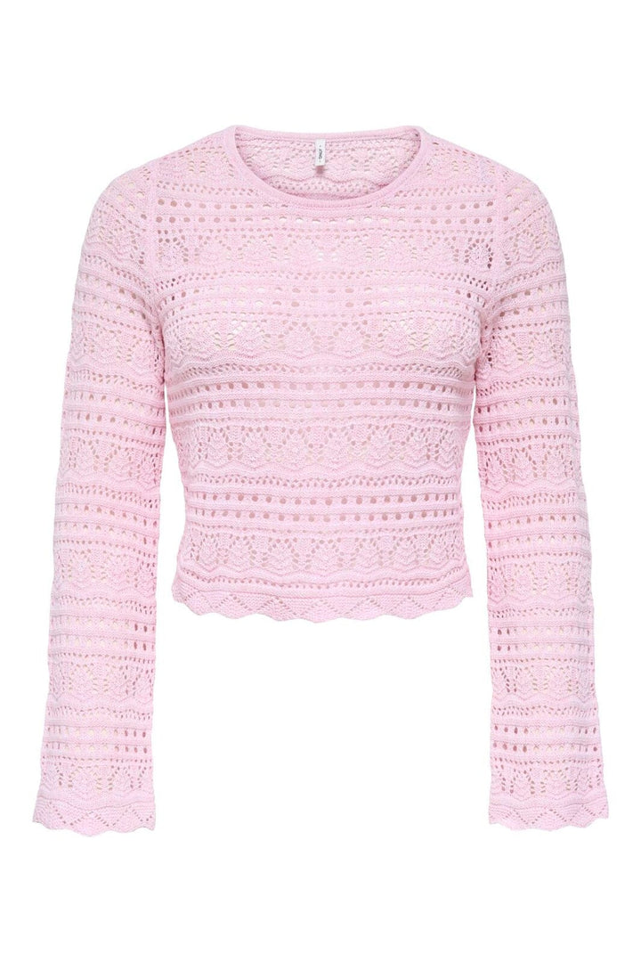 Only - Onlelke Life Ls Pullover Knt - 4982650 Romance Rose