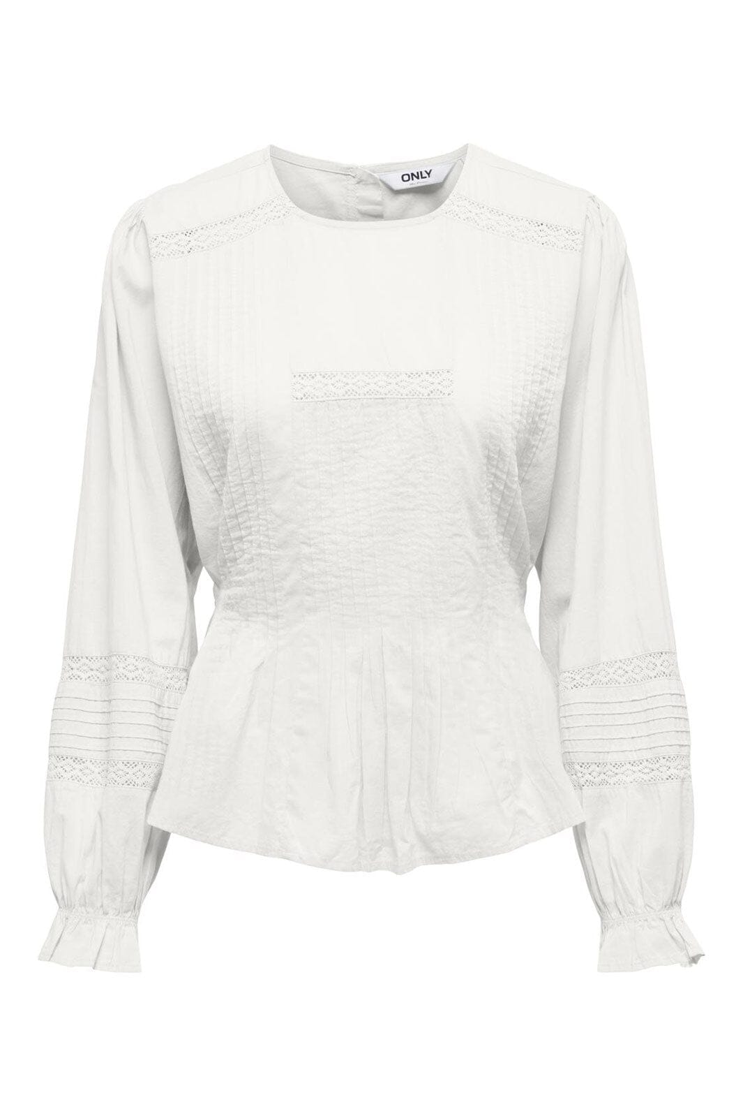 Only - Onlemina Ls Loose Top - 4983449 Cloud Dancer