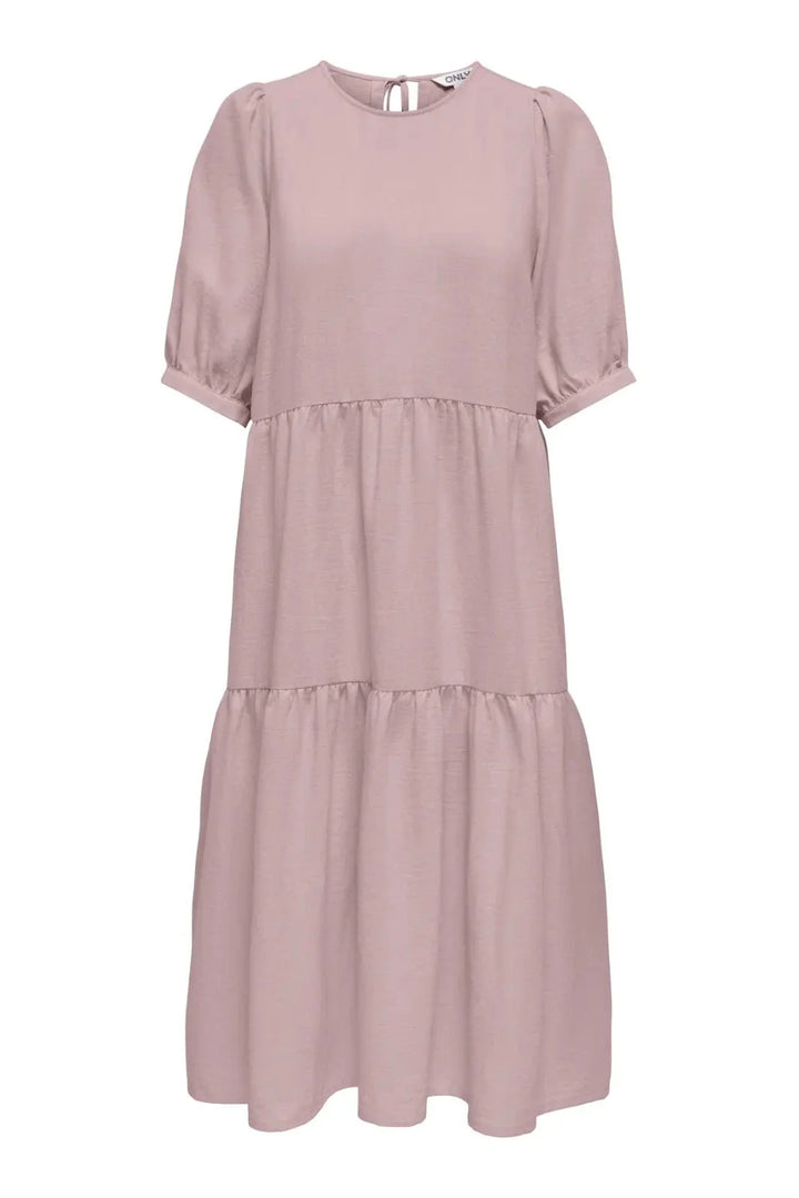 Only - Onlemmia 2/4 Midi Dress - 5092620 Burnished Lilac Kjoler 
