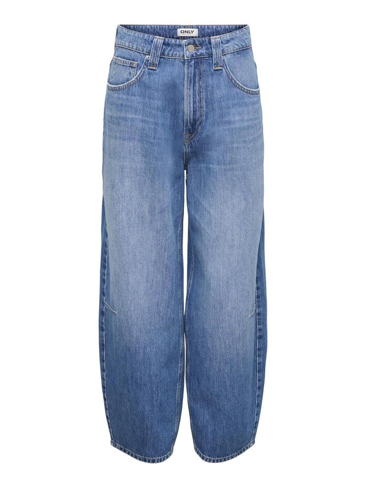 Only - Onlfrankie Barrel Dot - 4976312 Medium Blue Denim