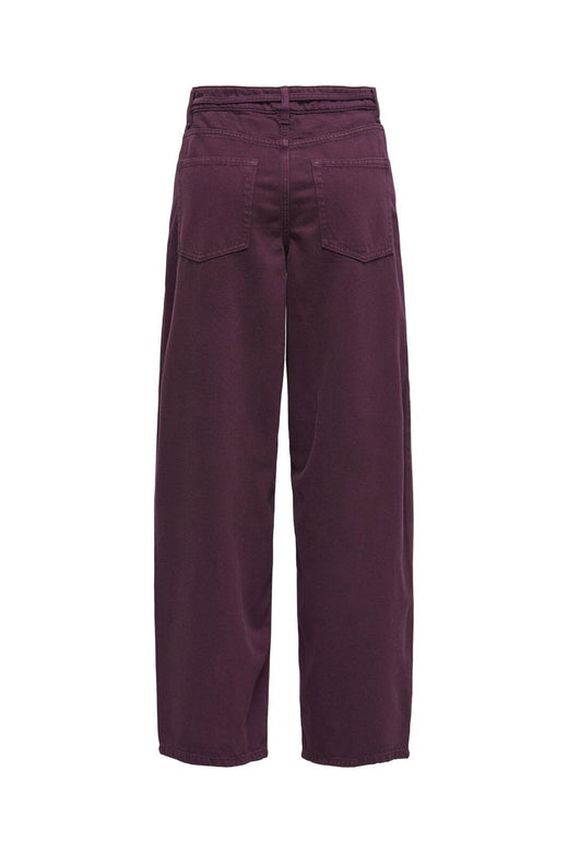 Only - Onlgianna-Milly Str Belt Pant - 4894342 Winetasting