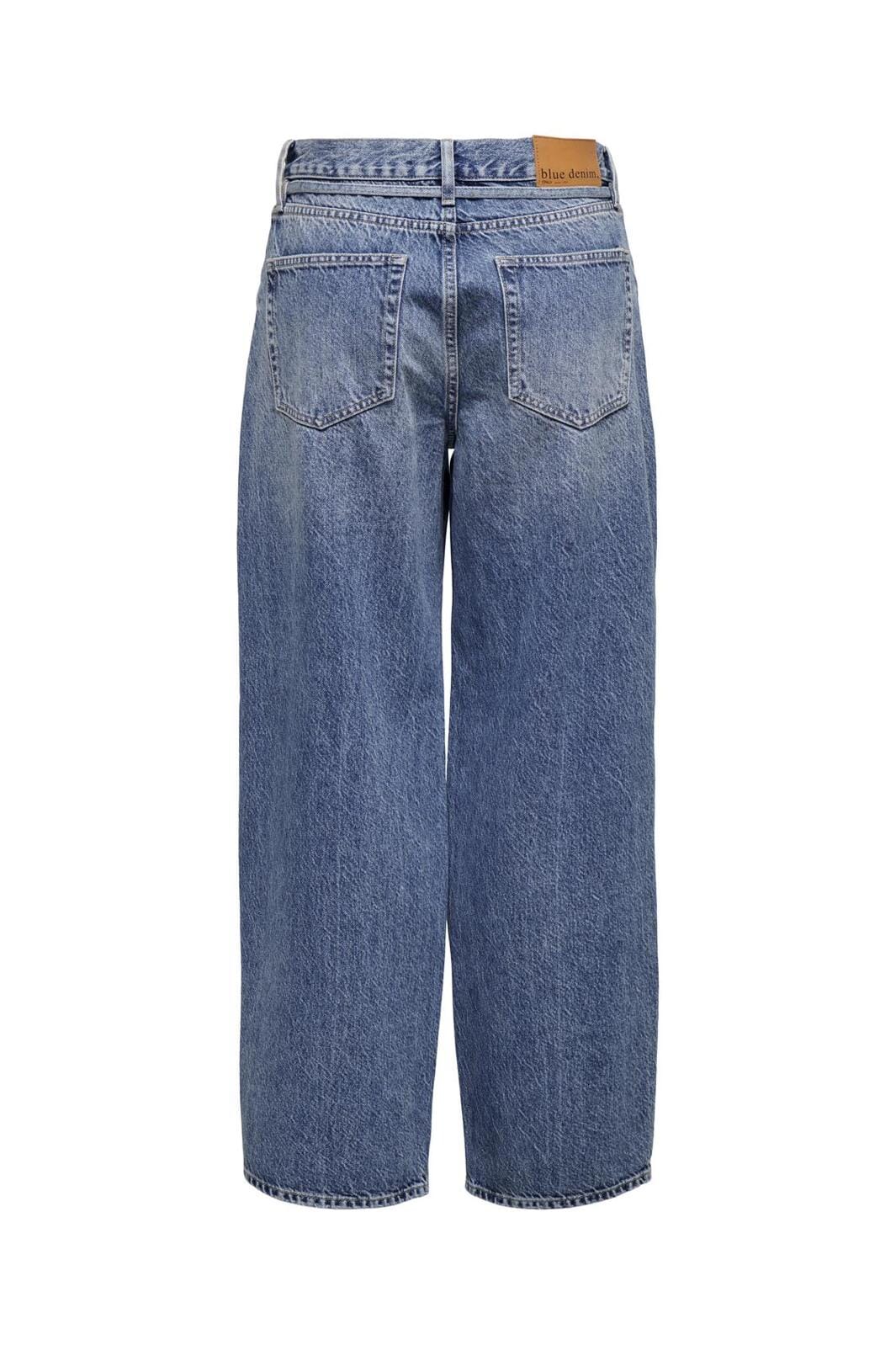Only - Onlgianna Straight Dot596 - 4526764 Medium Blue Denim