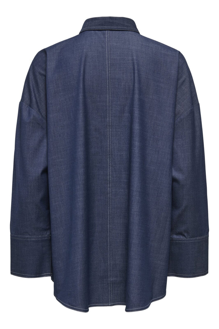 Only - Onljina L/S Stitch Shirt Cc - 4863706 Naval Academy W. Contrast Stitch