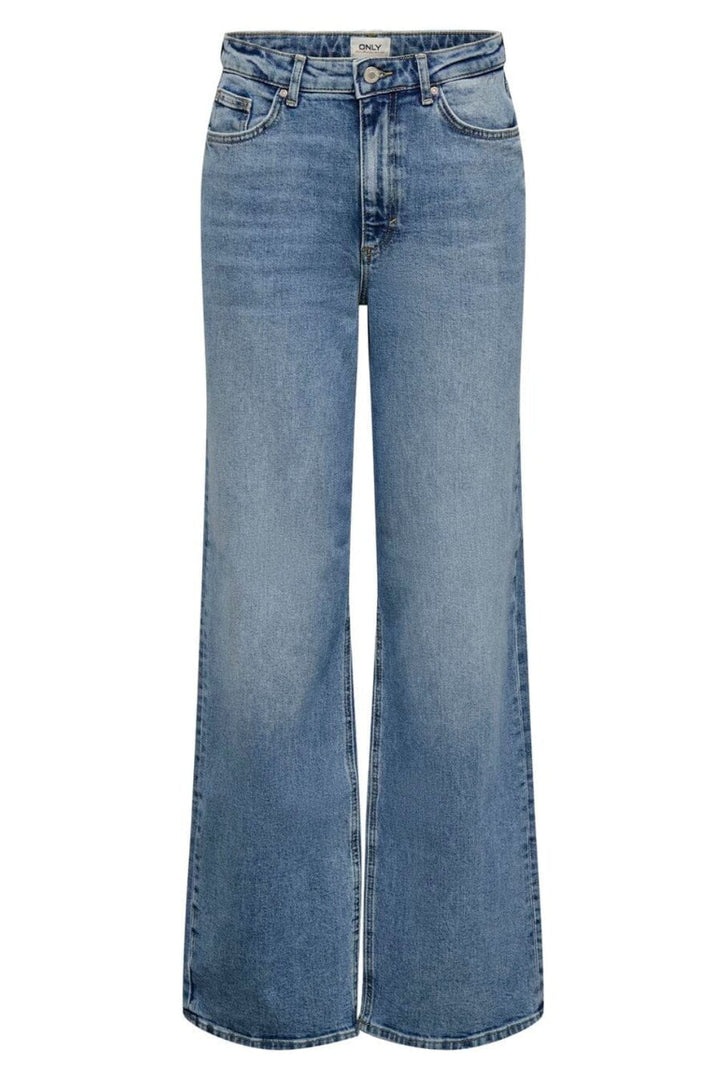 Only - Onljuicy Wide Leg Rea365 Ot - 4989819 Medium Blue Denim