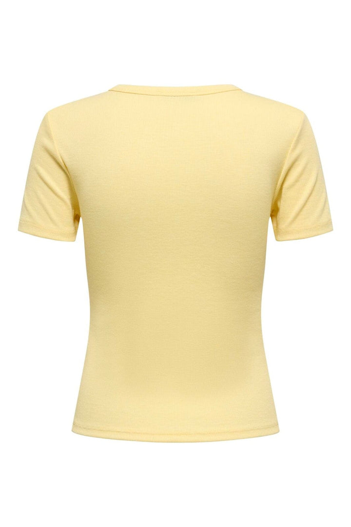 Only - Onljune S/S Tee - 4938021 Italian Straw