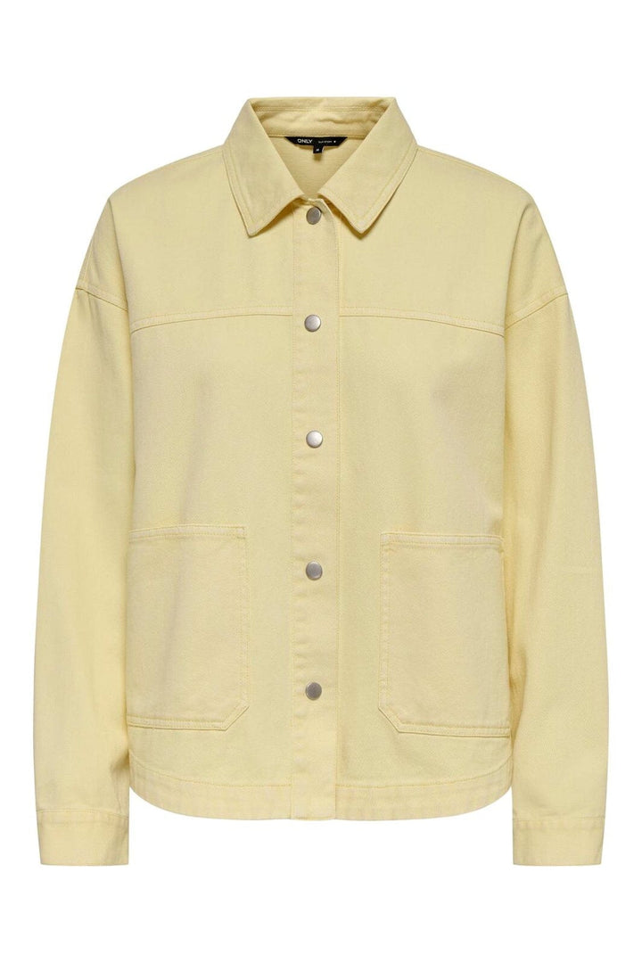 Only - Onllara Twill Jacket - 5067849 Double Cream