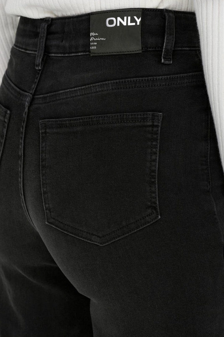 Only - Onlmadison Blush Wide Cro099 - 4283326 Washed Black