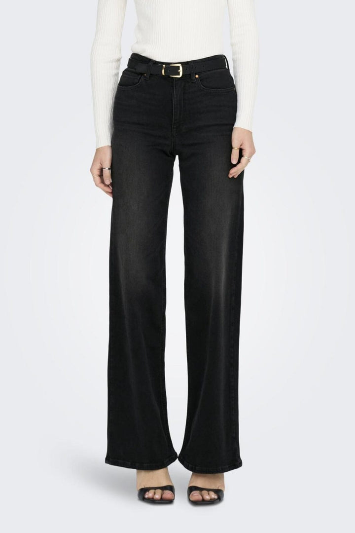 Only - Onlmadison Blush Wide Cro099 - 4283326 Washed Black