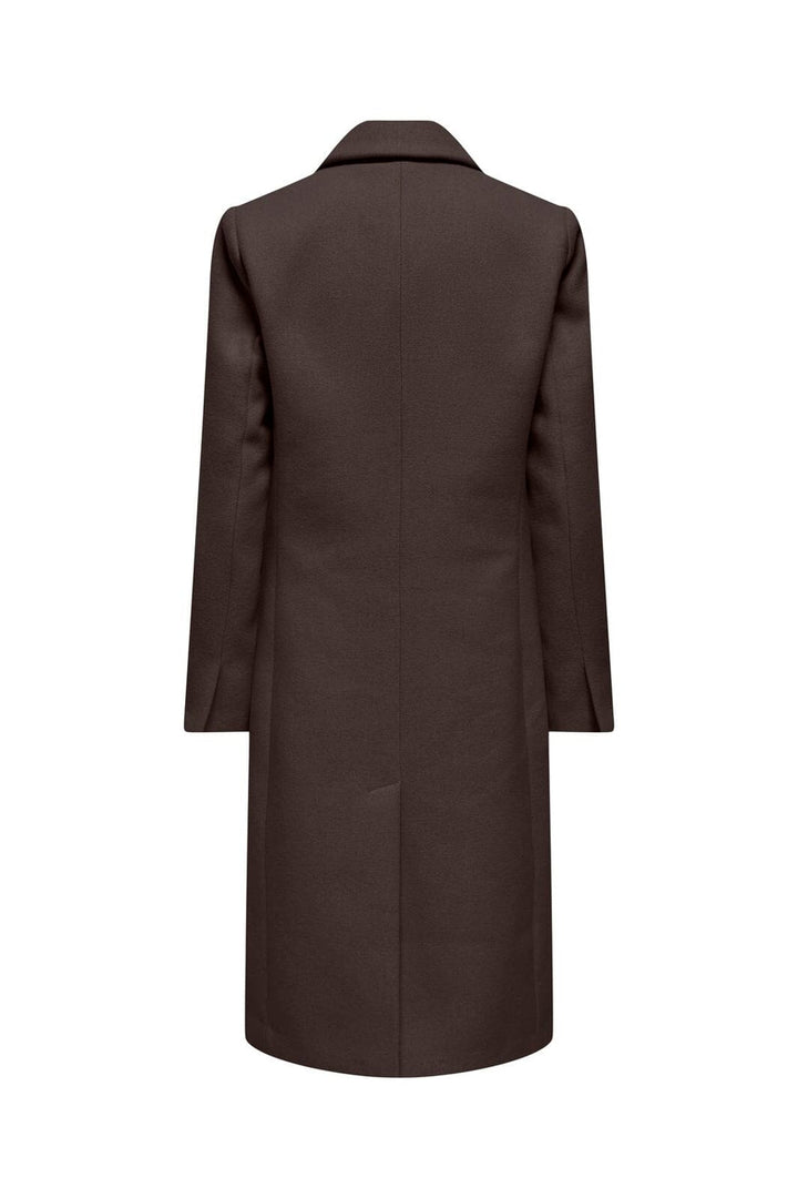 Only - Onlmicol Regular Coat Cc - 5100390 Coffee Bean
