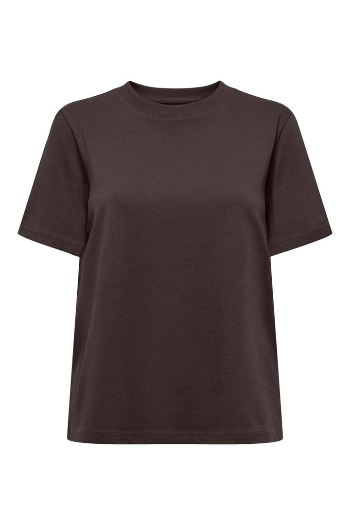 Only - Onlmonja S/S Tee - 5033258 Chocolate Torte