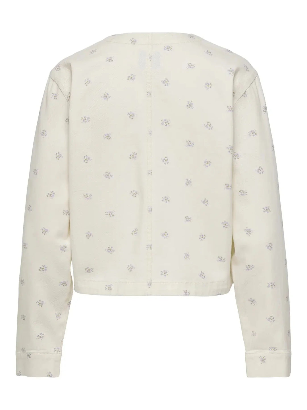 Only - Onlnaomi O-Jacket - 4951822 Egret Flower Jakker 
