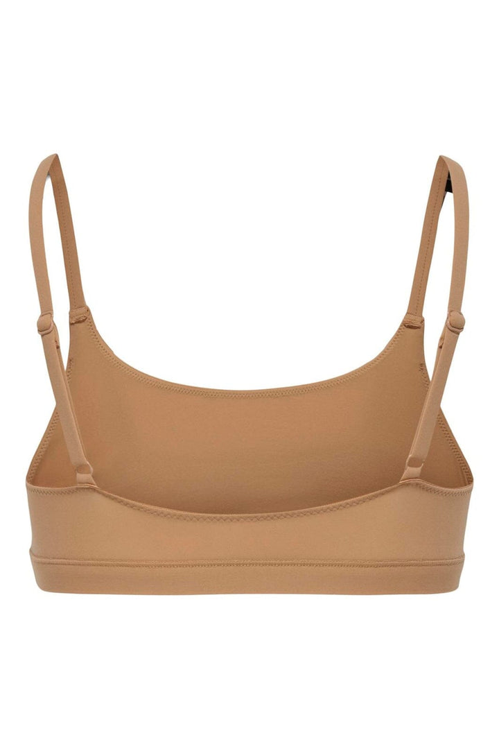 Only - Onlpeachy Scoop Bralette Acc - 4822336 Tawny Birch
