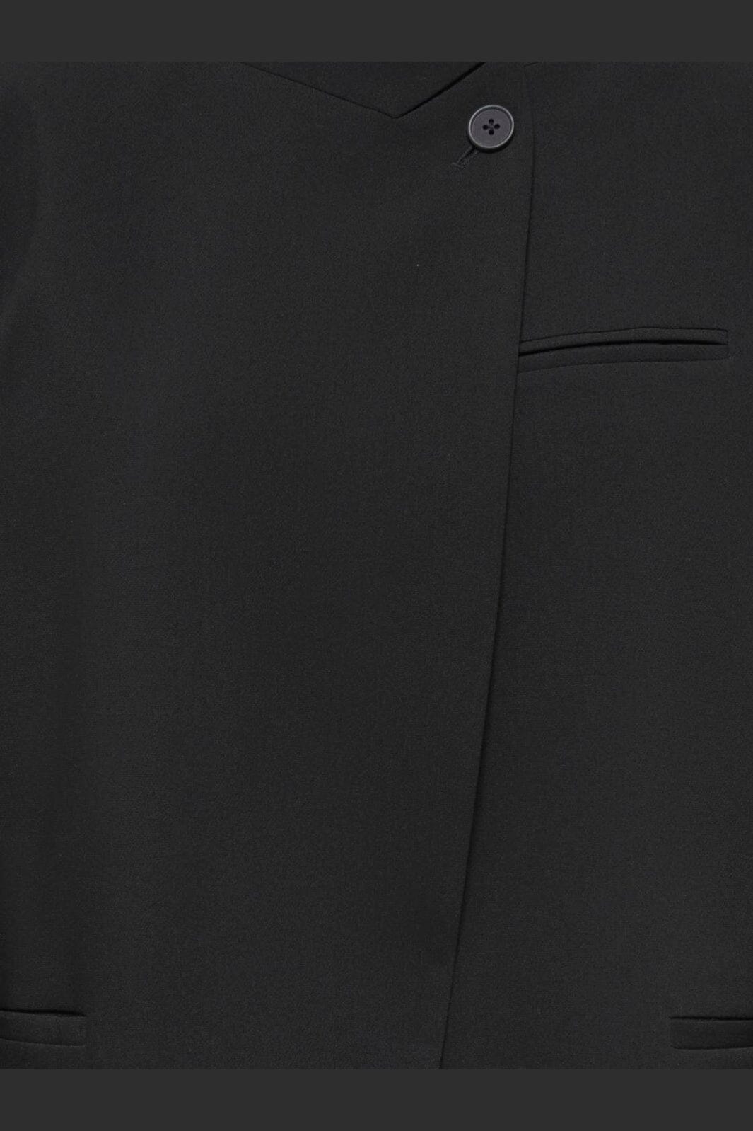 Only - Onlraven L/S Highneck Blazer Tlr - 5126627 Black