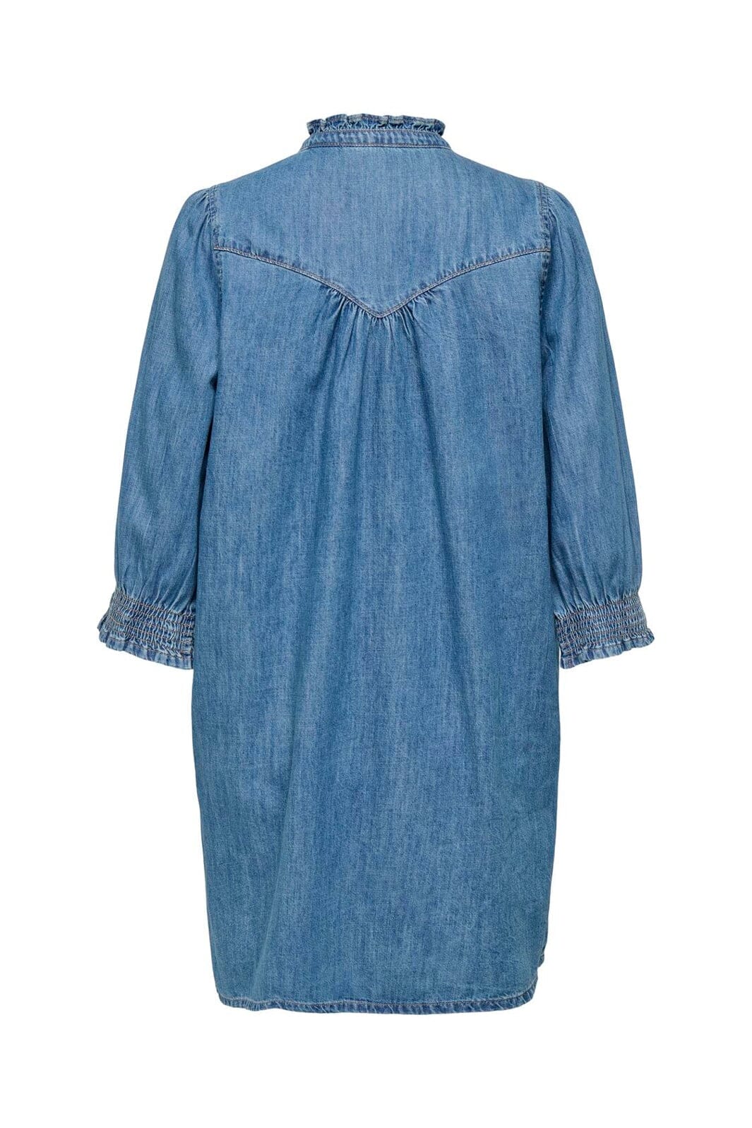 Only - Onlraya 3/4 Dress Akm - 4902960 Medium Blue Denim