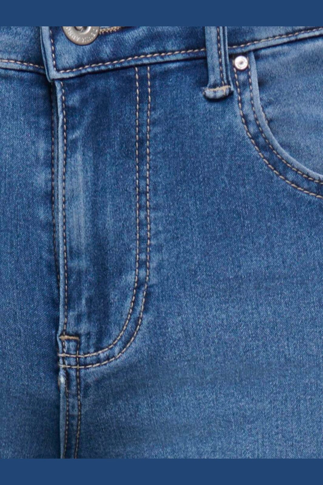 Only - Onlreese Reg Retro Flared Box - 5010777 Medium Blue Denim