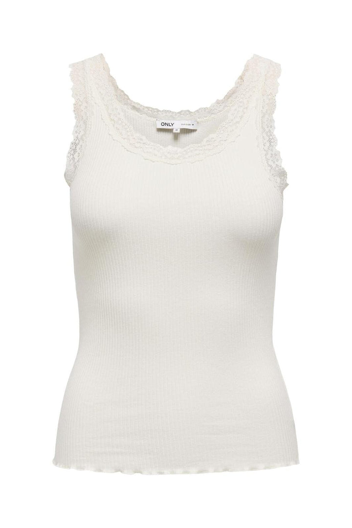 Only - Onlsara Sharai Lace Tank Top 15345994 - 4729728 - Cloud Dancer