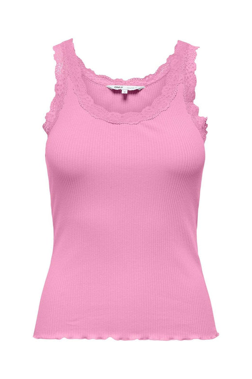 Only - Onlsara Sharai Life Tank Top - 4944512 Begonia Pink