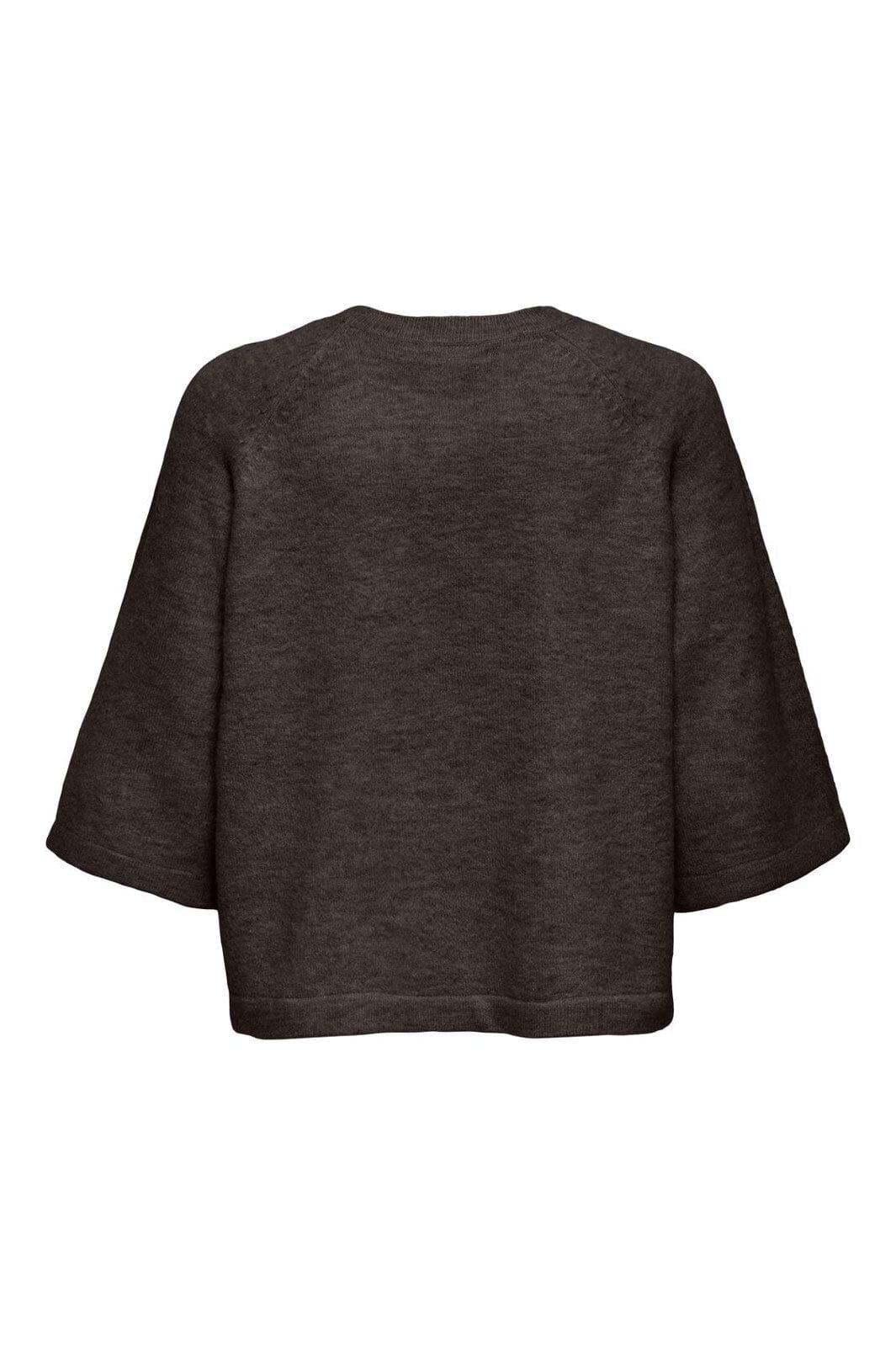 Only - Onlsimoni 3/4 Pullover Knt - 4924588 Coffee Bean Melange