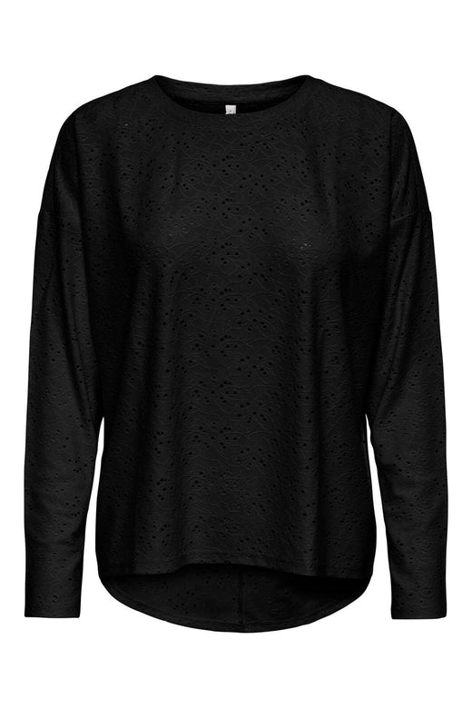 Only - Onlsmilla Life L/S Top - 5013032 Black