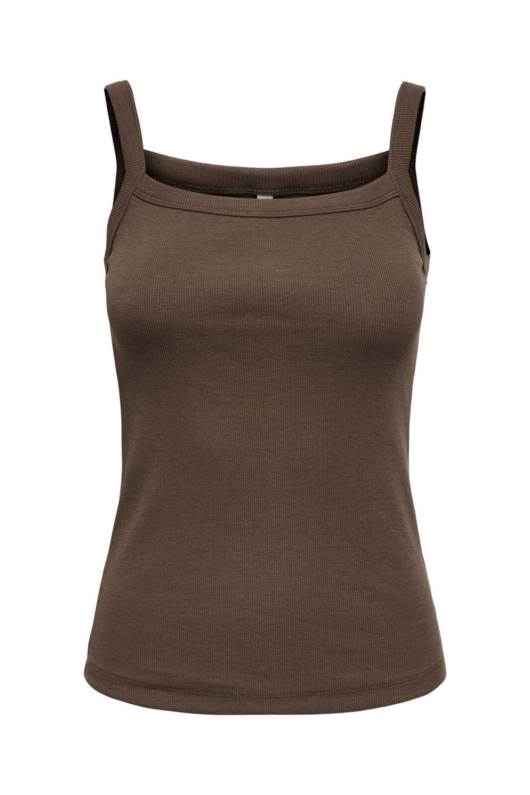Only - Onlvira S/L Rib Top - 5069204 Chocolate Martini