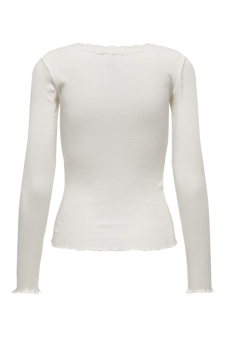 Only - Onlxena L/S Lace Top - 4371280 Cloud Dancer