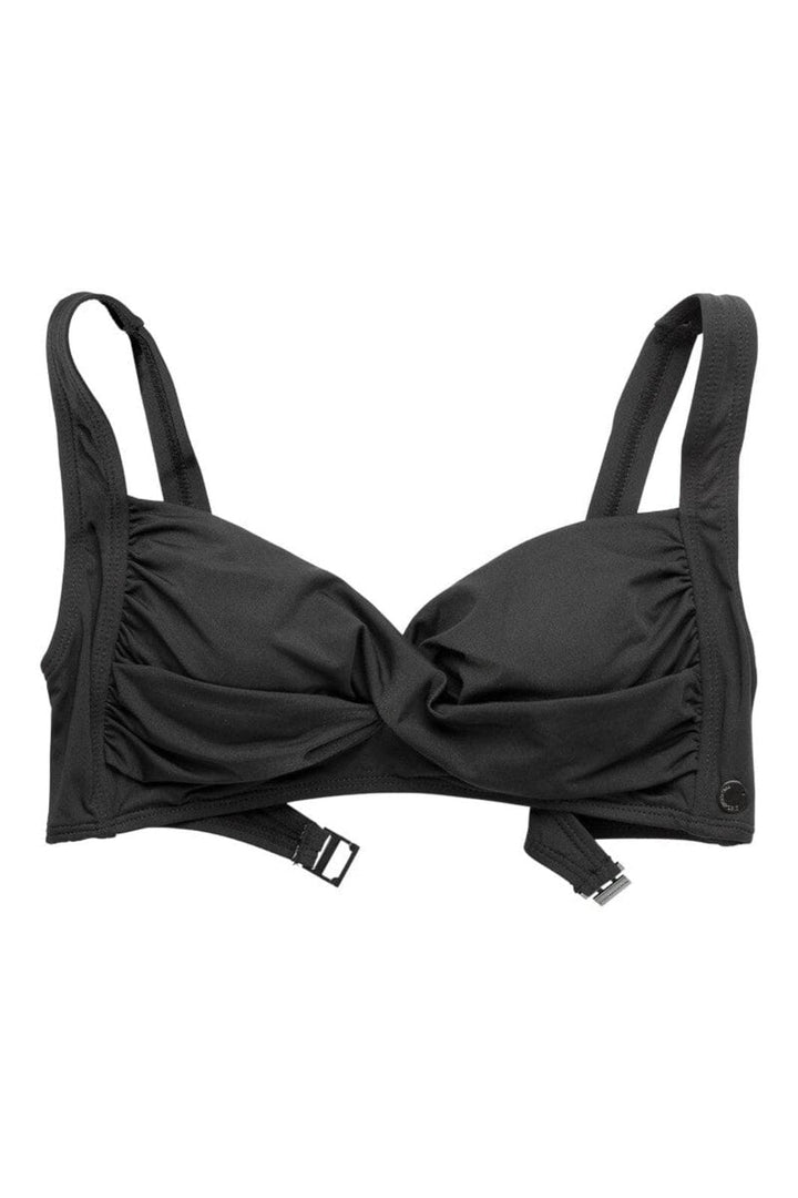 Panos Emporio - Medea Solid Top Bikini Top Pews2125 - Black