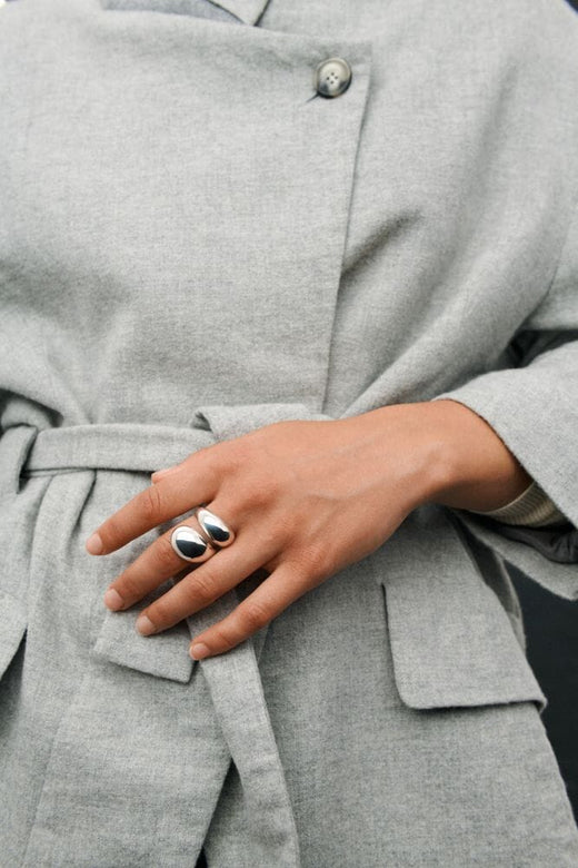 Pernille Corydon - La Pausa Ring r-748-s - Silver Ringe 