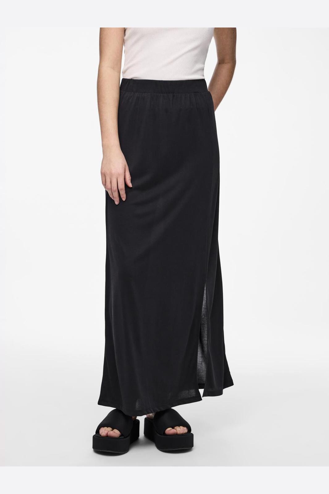 Pieces - Pcanora Ankle Skirt - 4472411 Black