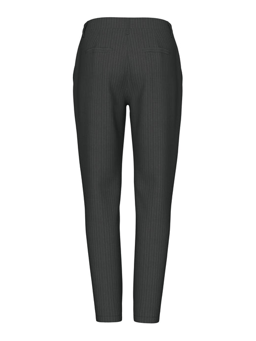 Pieces - Pcbosella Pinstripe Ankle Pant - 4857353 Magnet Pinstripe Bukser 