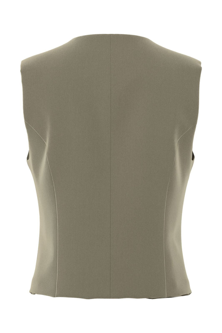 Pieces - Pckamil Fitted Vest - 4899771 Overland Trek