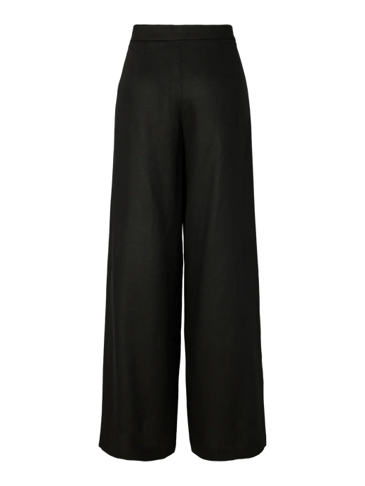 Pieces - Pcmajse Wide Pants Pp - 5040800 Black Bukser 
