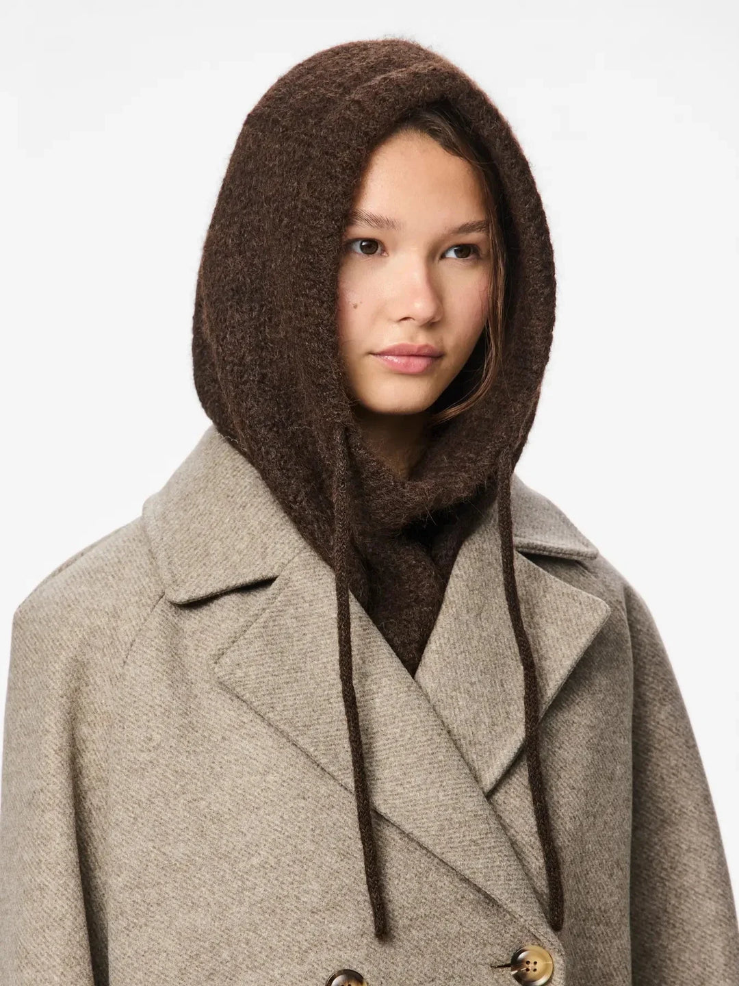 Pieces - Pcnambi Balaclava - 4804754 Hot Fudge Huer 