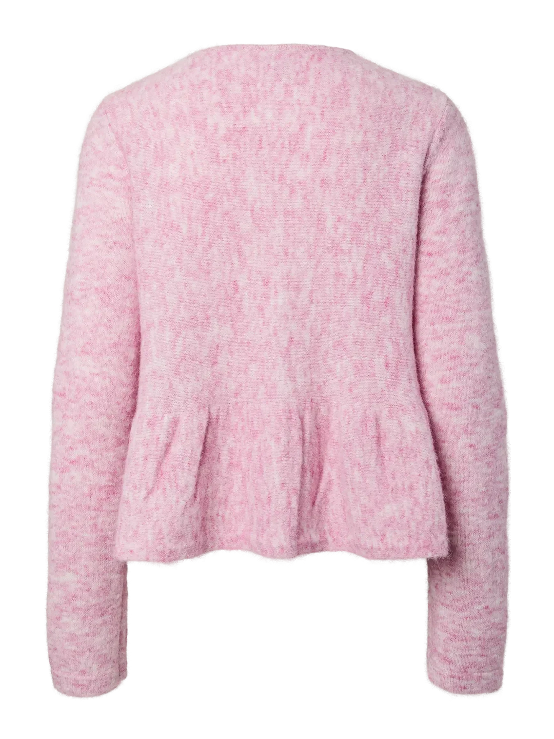 Pieces - Pcpinge Ls O-Neck Knit Cardigan - 5072103 Roseate Spoonbill Cardigans 