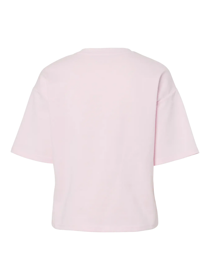 Pieces - Pcskylar Ss O-Neck Fitted Tee - 4960205 Cradle Pink T-shirts 