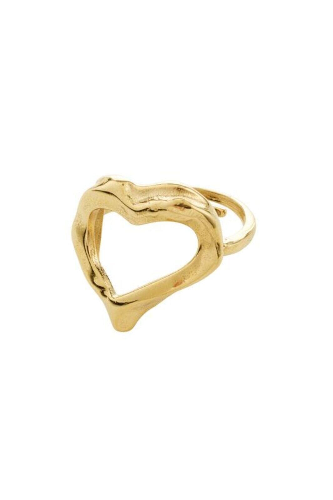 Pilgrim - Iris Ring Gold-plated 122612004 - Gold Plated