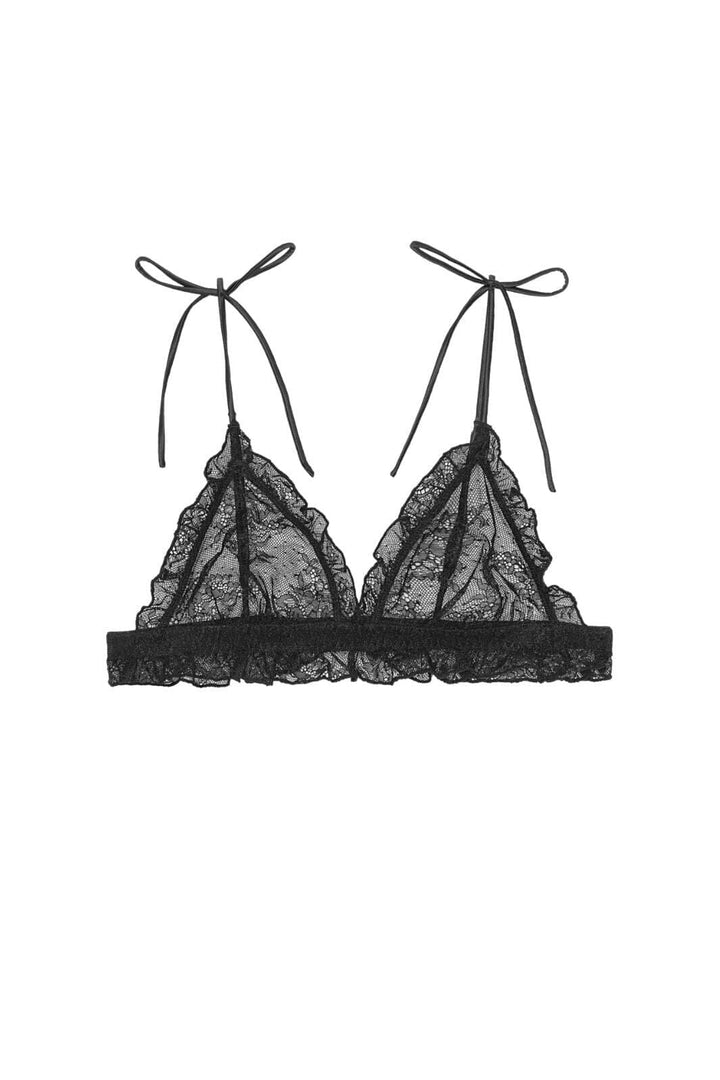 Rotate - Unpadded Triangle Bralette 116385100 - 100 Black BH 