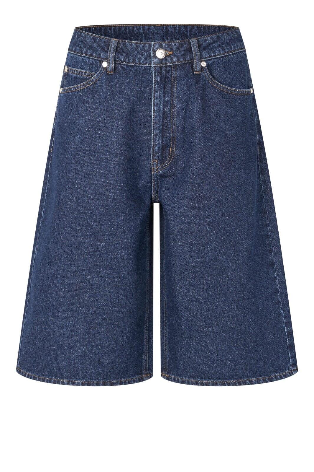 Second Female - Columbo Denim Shorts 60429 - 5998 Dark blue denim Shorts 