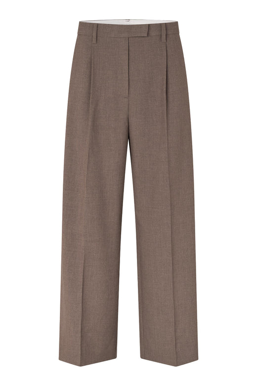 Second Female - Dakota Trousers 60416 - 6144 Mid Brown Melange bukser 