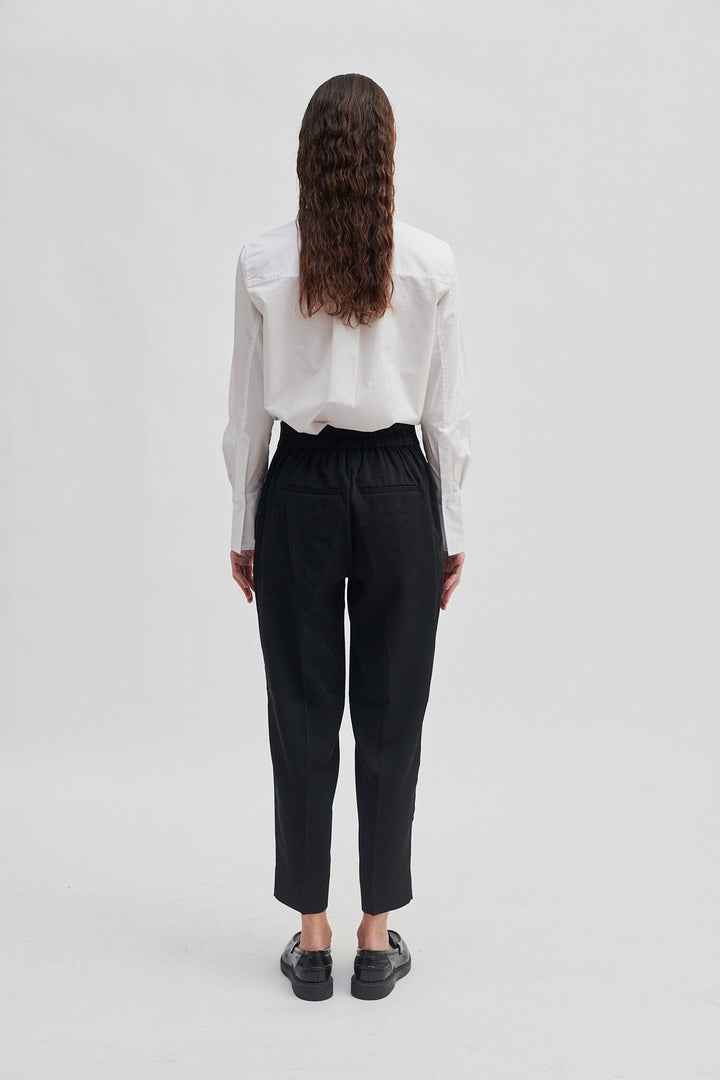 Second Female - Garbo Trousers 53964 - 8001 Black Bukser 