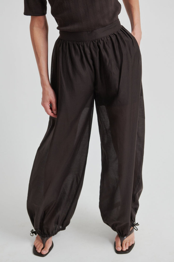 Second Female - Hidie Trousers 60595 - 6150 Chocolate Torte Bukser 