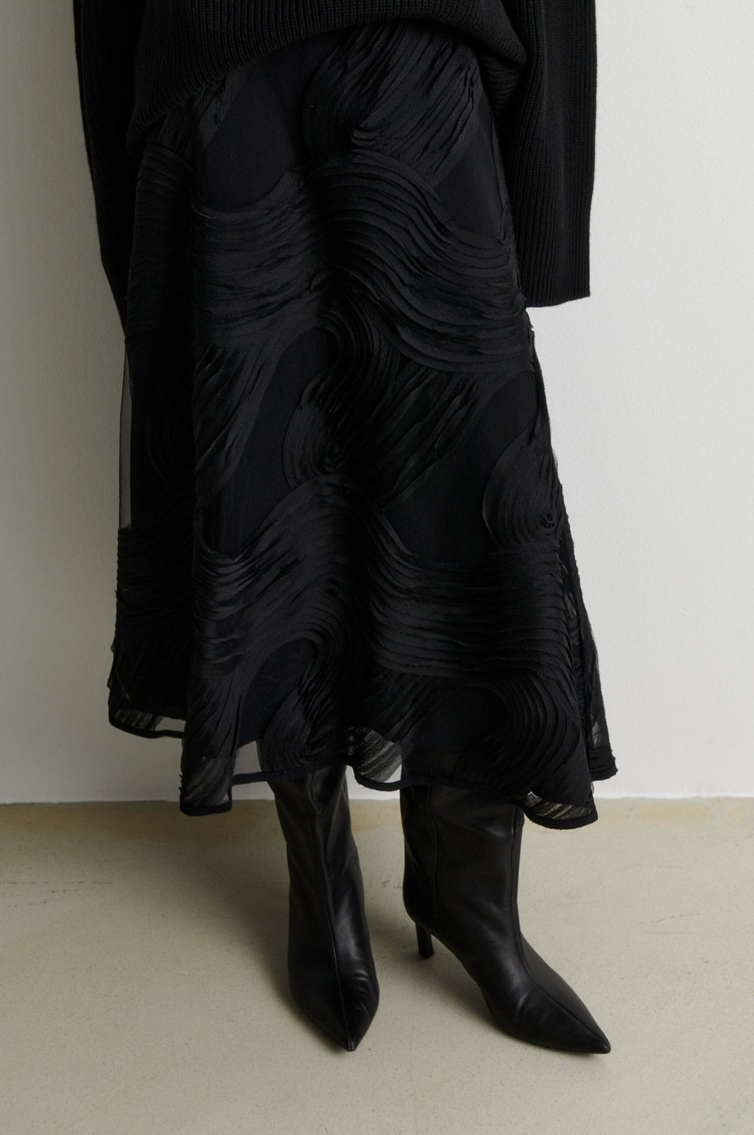 Second Female - Soalie Skirt 61087 - 8001 Black Nederdele 