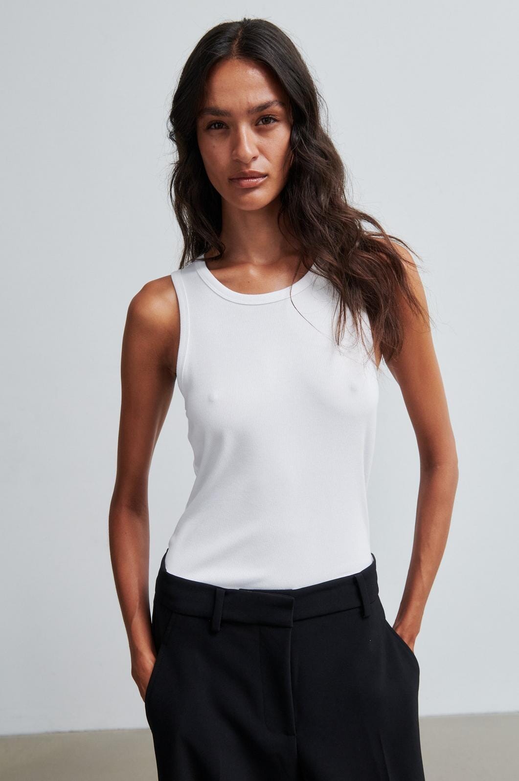 Second Female - Under Tank Top 60175 - 1001 White Toppe 