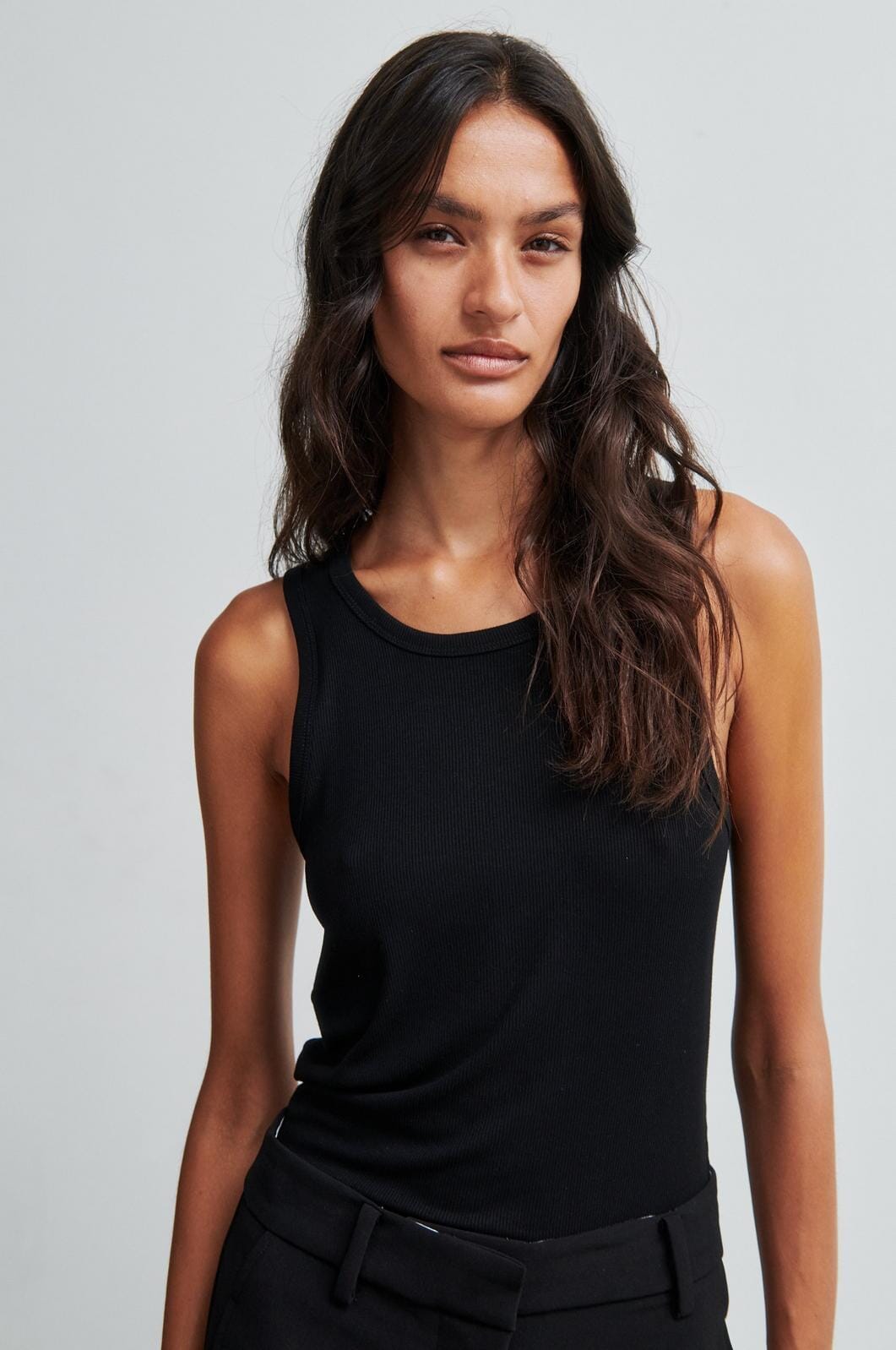Second Female - Under Tank Top 60175 - 8001 Black Toppe 