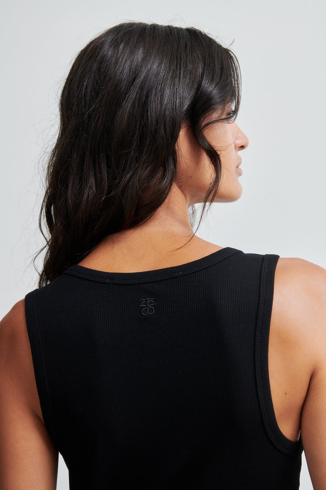 Second Female - Under Tank Top 60175 - 8001 Black Toppe 