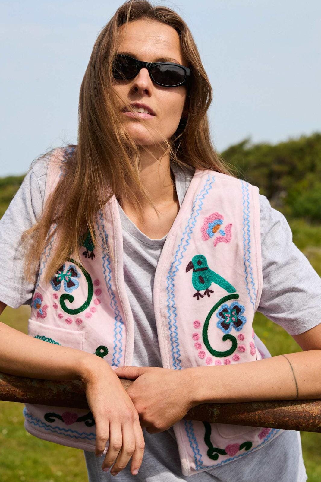 Sissel Edelbo - Caia Vest SE 1760 - Rose Veste 