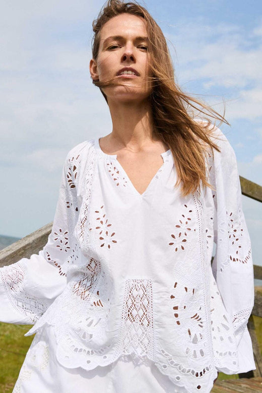 Sissel Edelbo - Mila Top SE 1780 - Ecru Toppe 