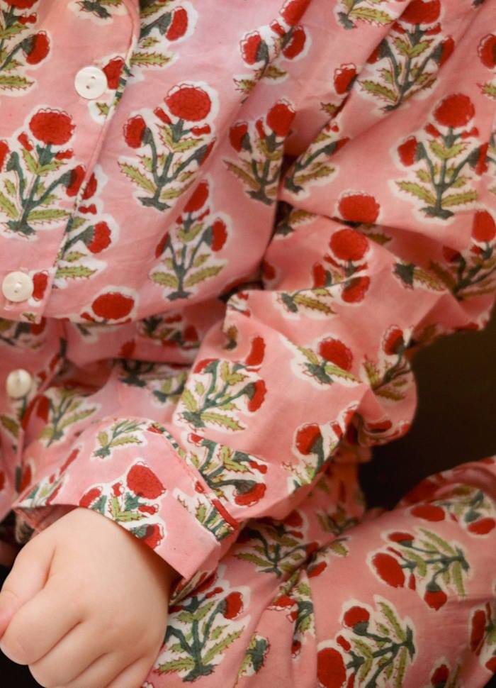 Sissel Edelbo - Nuit MINI Set SE 1667 - Cherry Flower Nattøj 